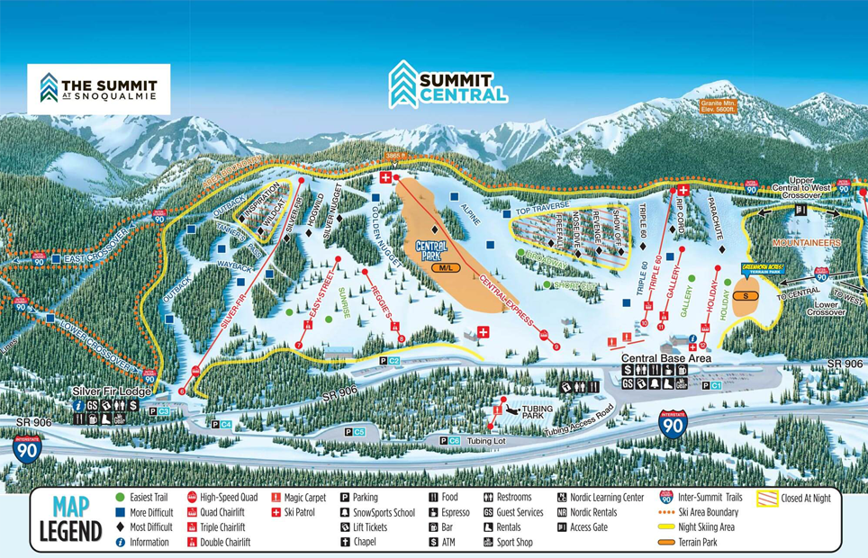 SummitCentral Map